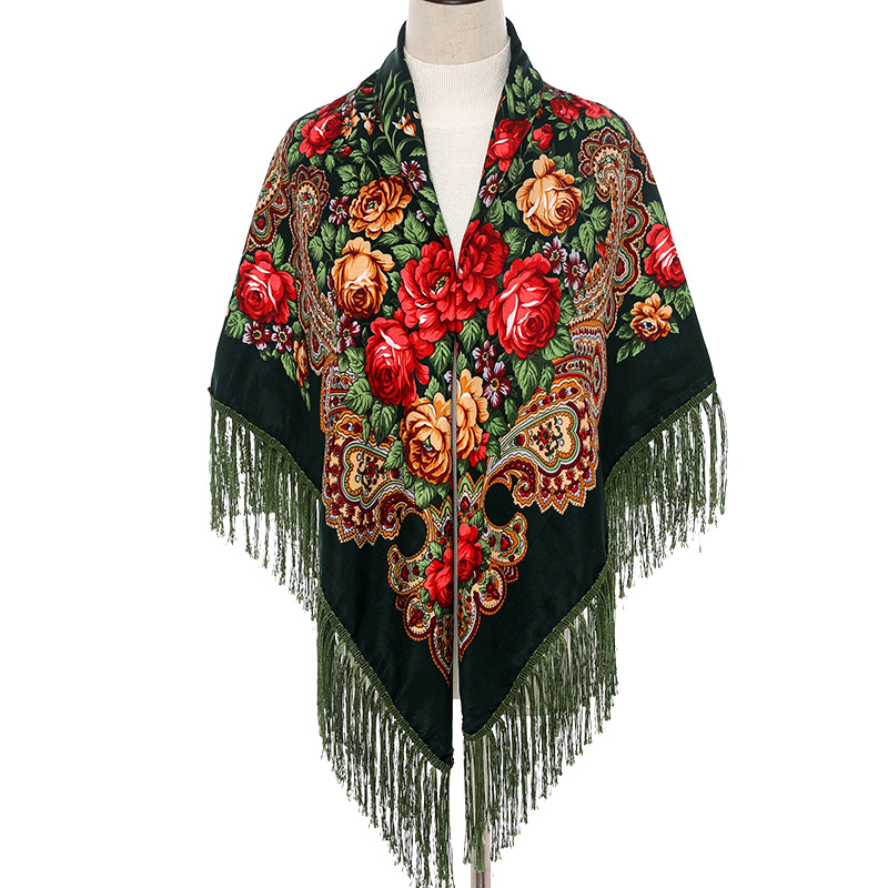 135*135cm Women Russian Style  - Bandana Cotton review and price