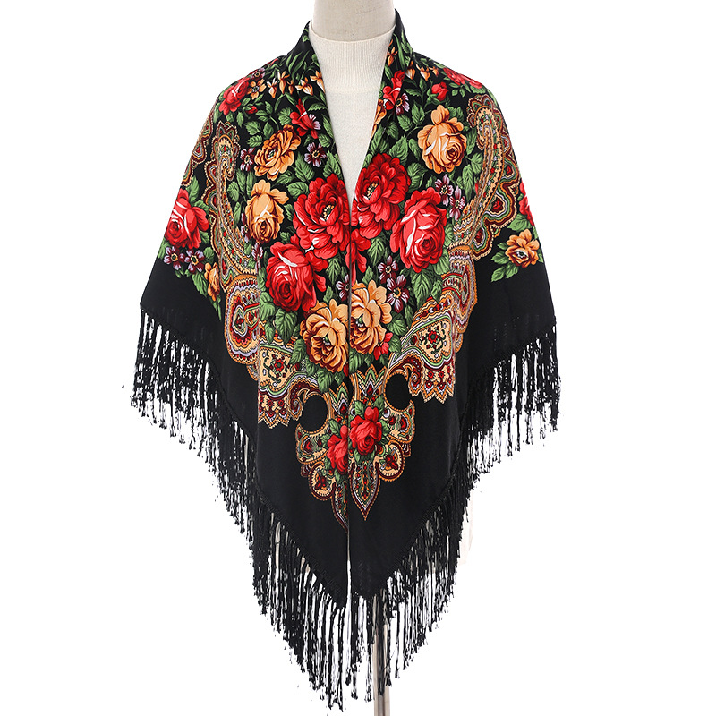 135*135cm Women Russian Style  - Bandana Cotton review and price