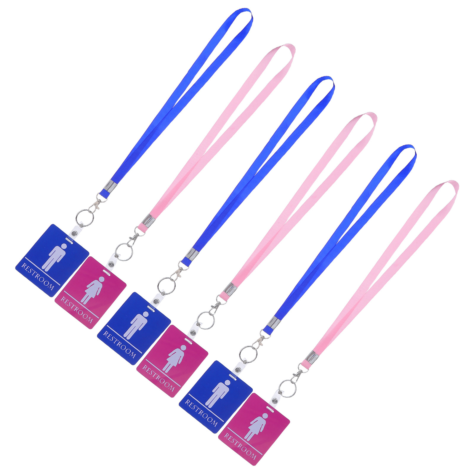 6 Pcs Bathroom Access Badge Ha - Lanyard Badge Holder review and price