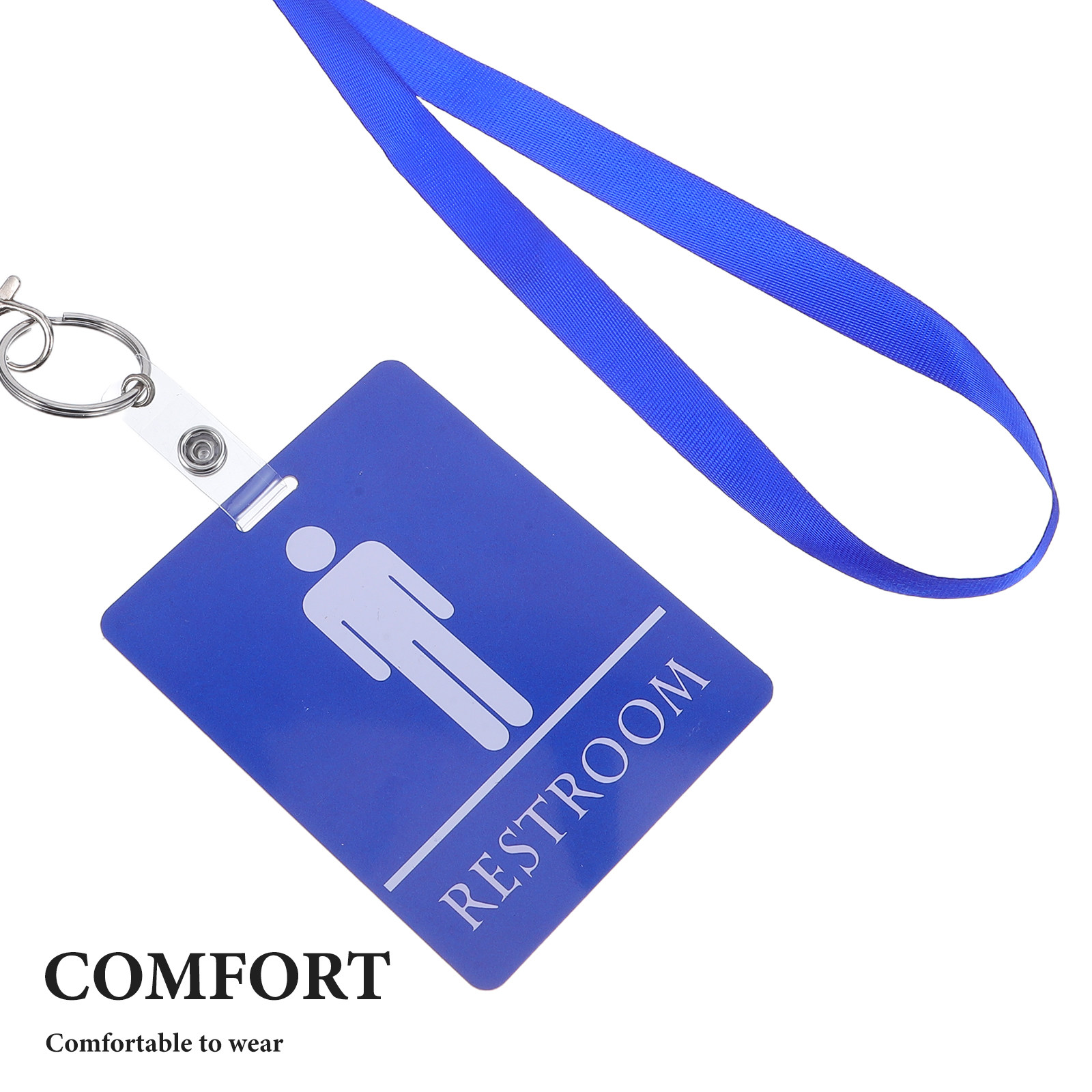 6 Pcs Bathroom Access Badge Ha - Lanyard Badge Holder review and price