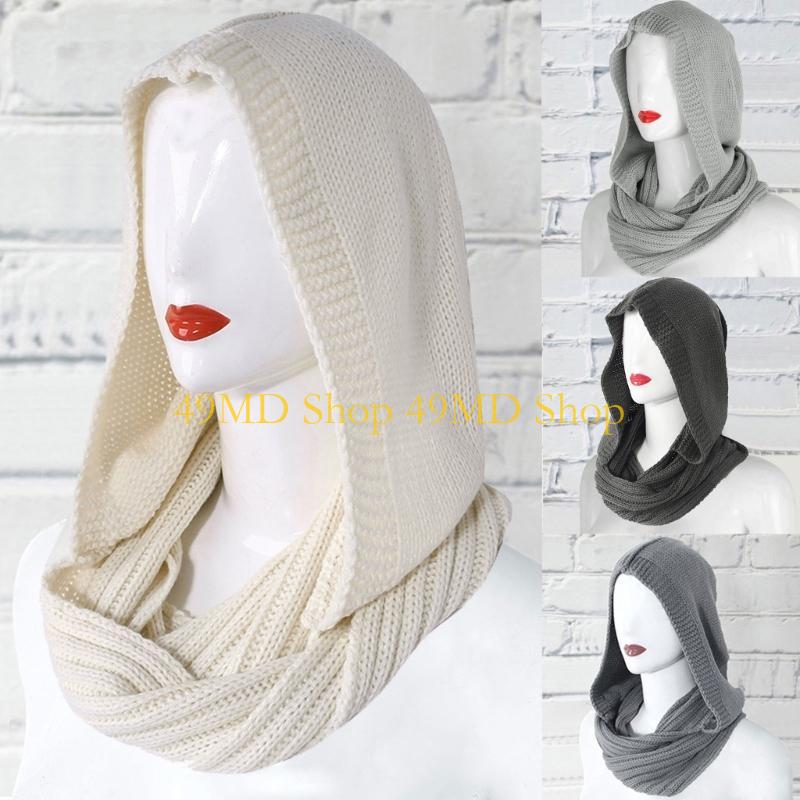 49MD Winter Hat for Women Hood - Infinity Scarf Knit review and price