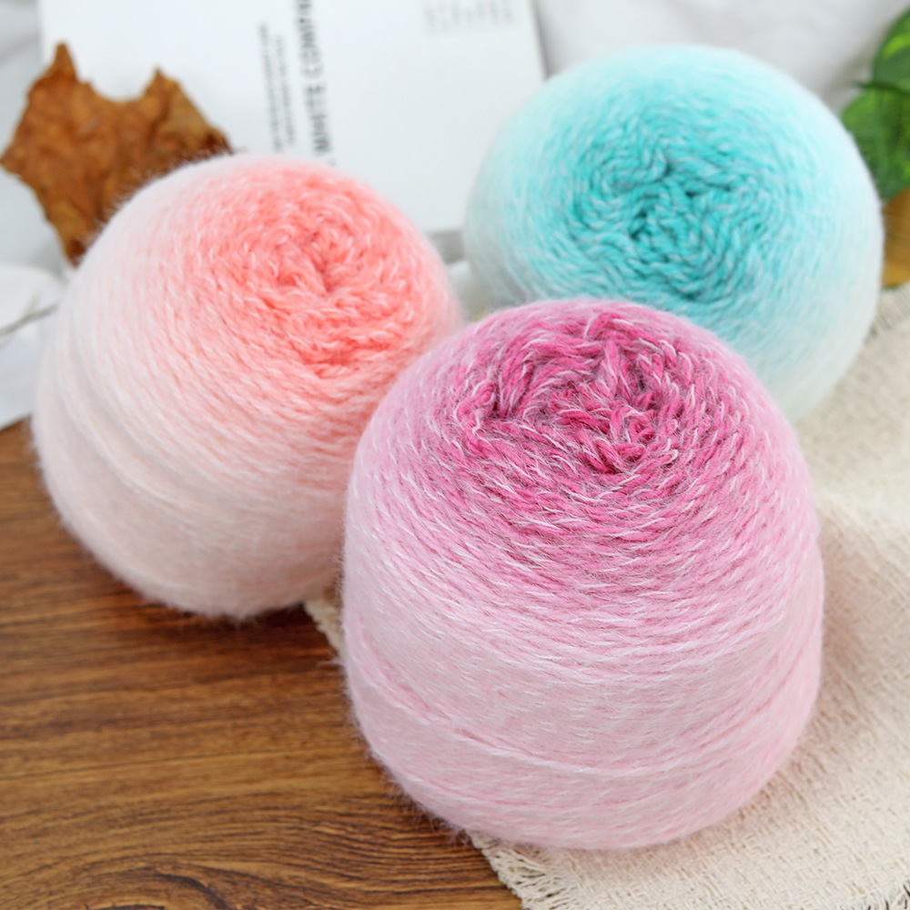 Gradual-length plush yarn, cak - Woven Scarf Blanket review and price