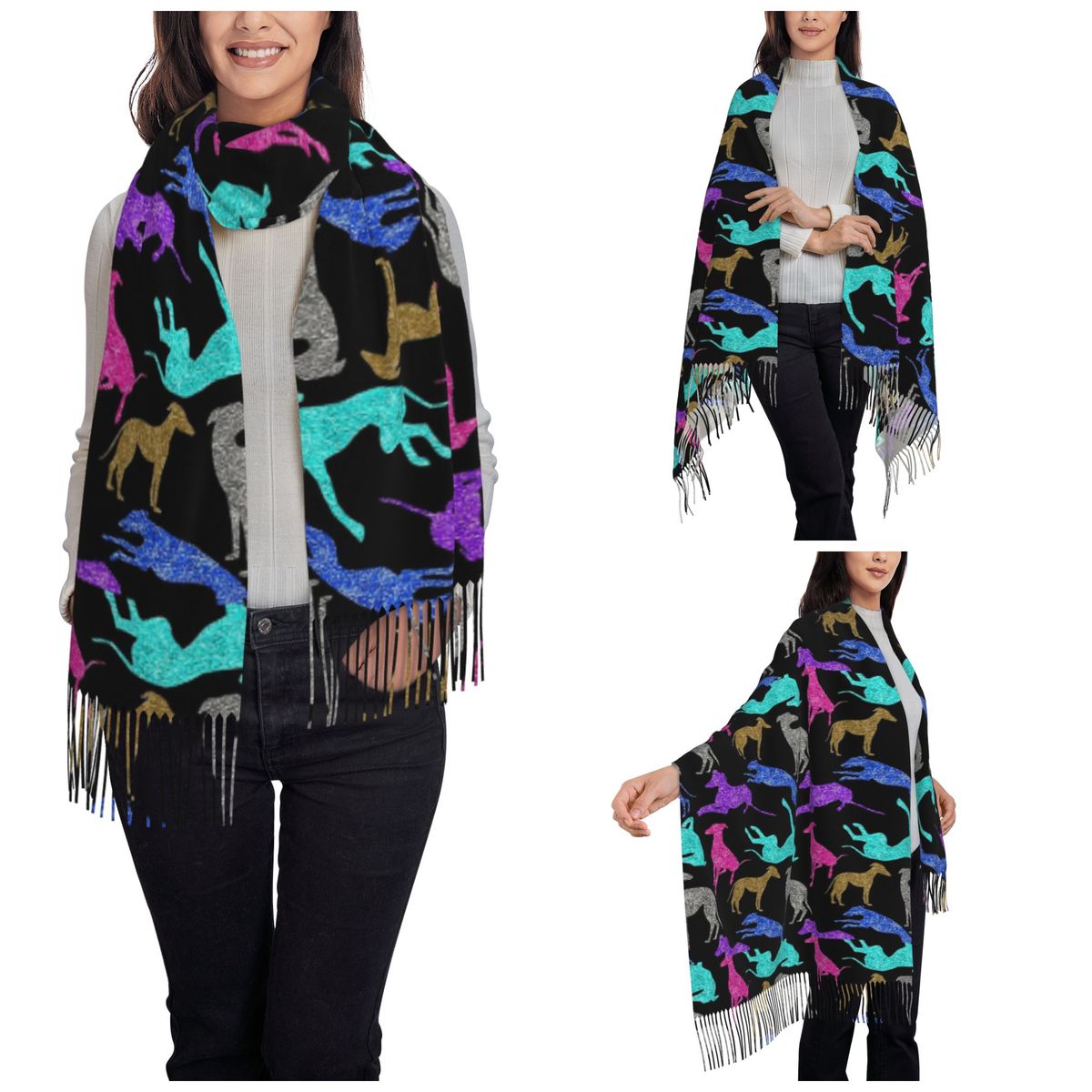 Greyt Greyhound Combo Scarf Wa - Pashmina Wrap Large review and price