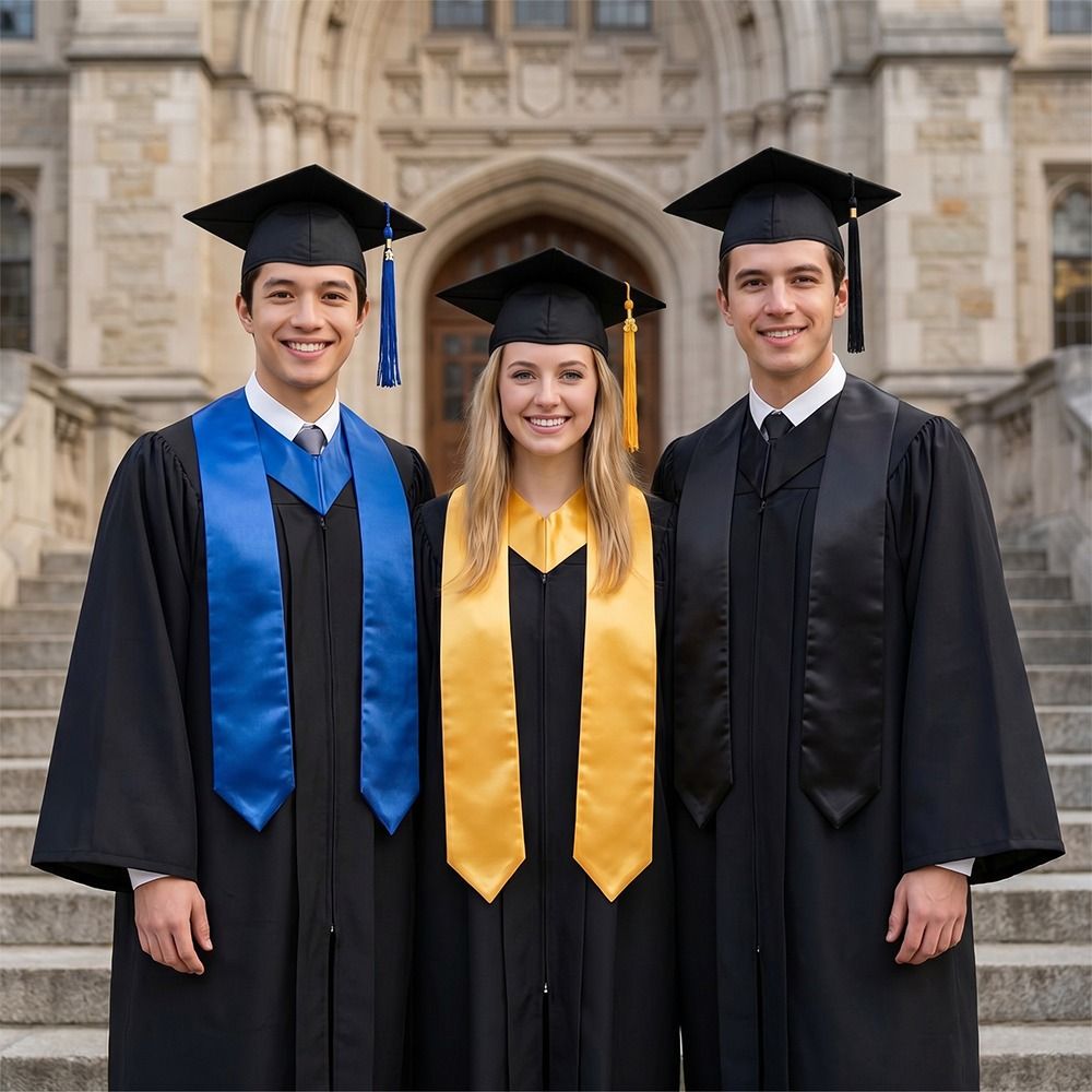 Solid Color Graduation Season  - Stole Wedding Shawl review and price