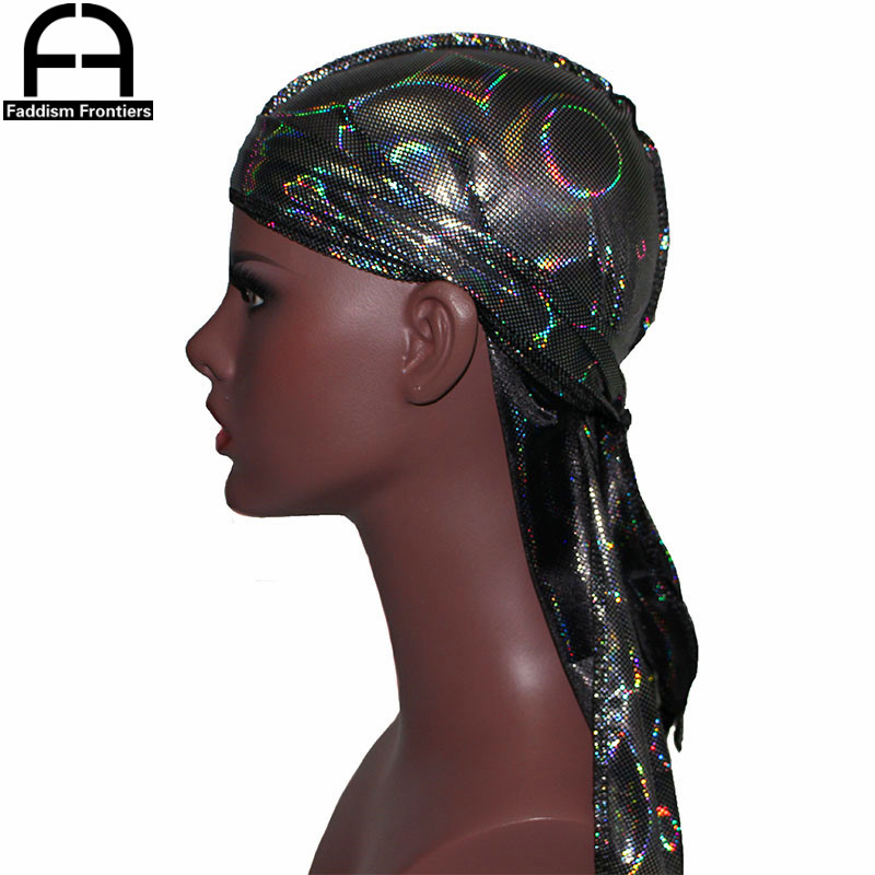 New Men's Colorful Sparkly Sil - Bandana Doo Rag review and price