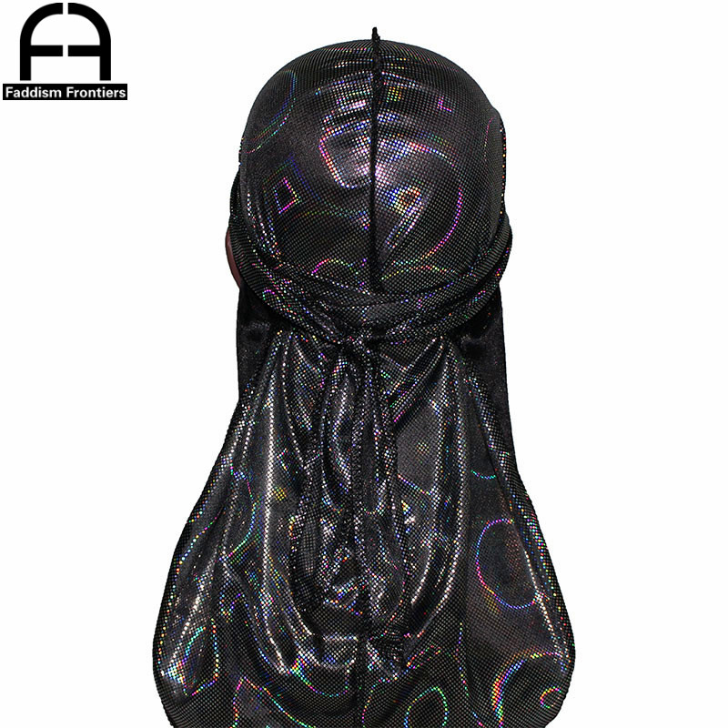 New Men's Colorful Sparkly Sil - Bandana Doo Rag review and price