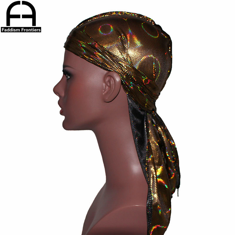 New Men's Colorful Sparkly Sil - Bandana Doo Rag review and price
