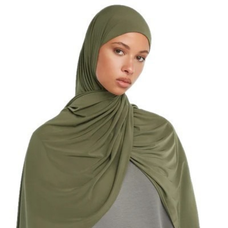 D9 Premium Liquid Jersey Hijab - Head Wrap Turban review and price
