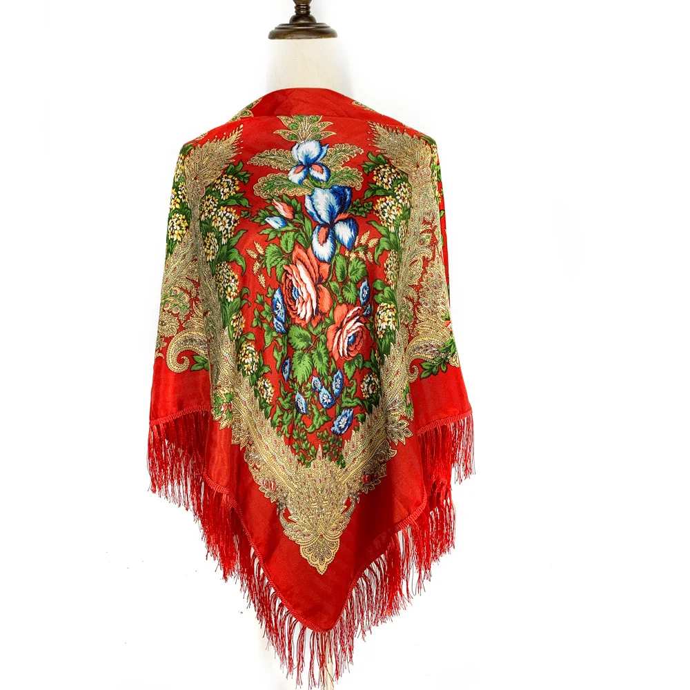 130*130cm Ethnic Style Russian - Bandana Cotton review and price