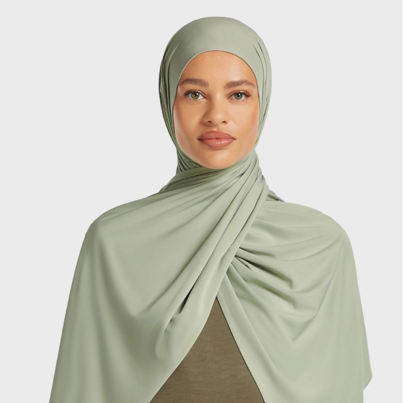E2 Premium Liquid Jersey Hijab - Head Wrap Turban review and price
