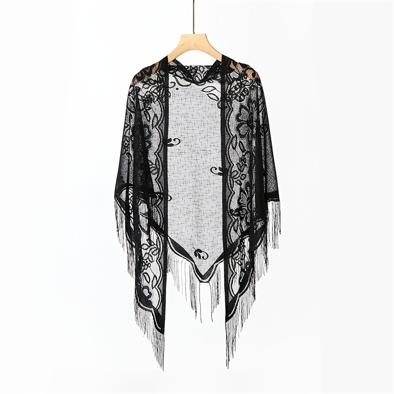 New Embroidery Lace Scarf Shaw - Stole Wedding Shawl review and price