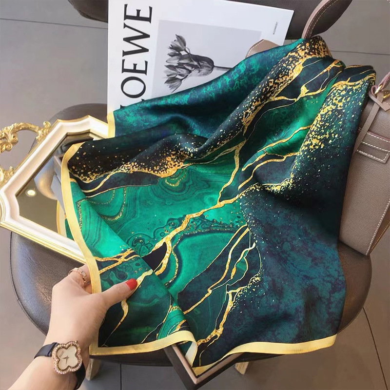 70x70cm Women Scarf Silk Feeli - Ascot Neck Scarf review and price