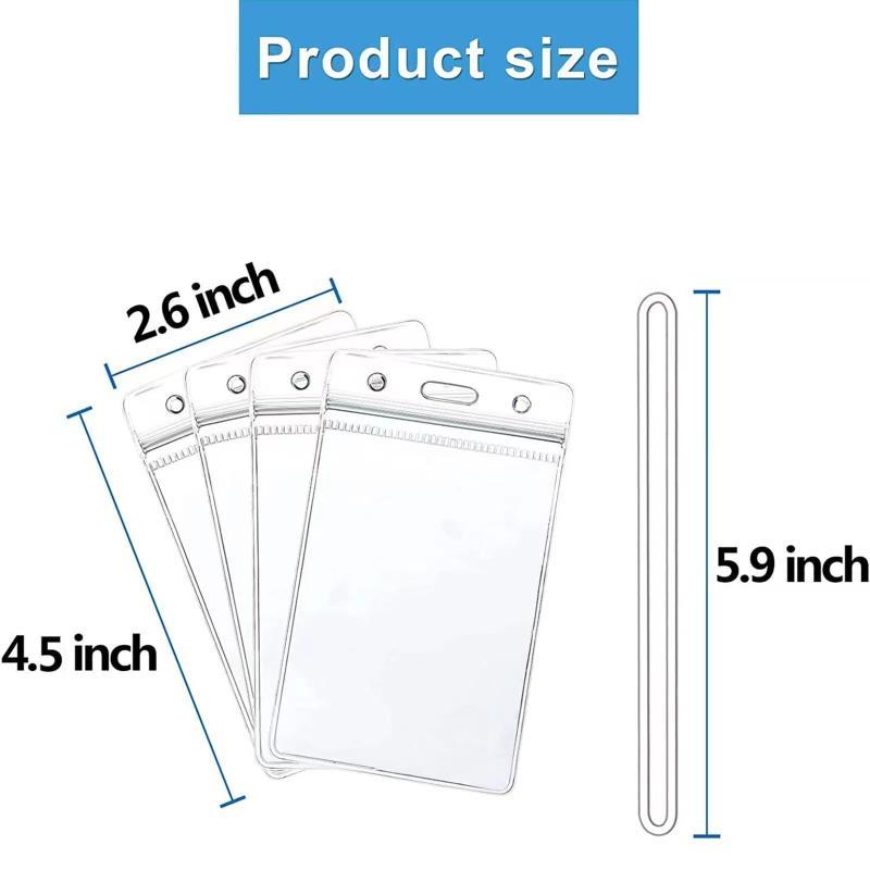 Clear Plastic ID Badge Holders - Lanyard Badge Holder review and price