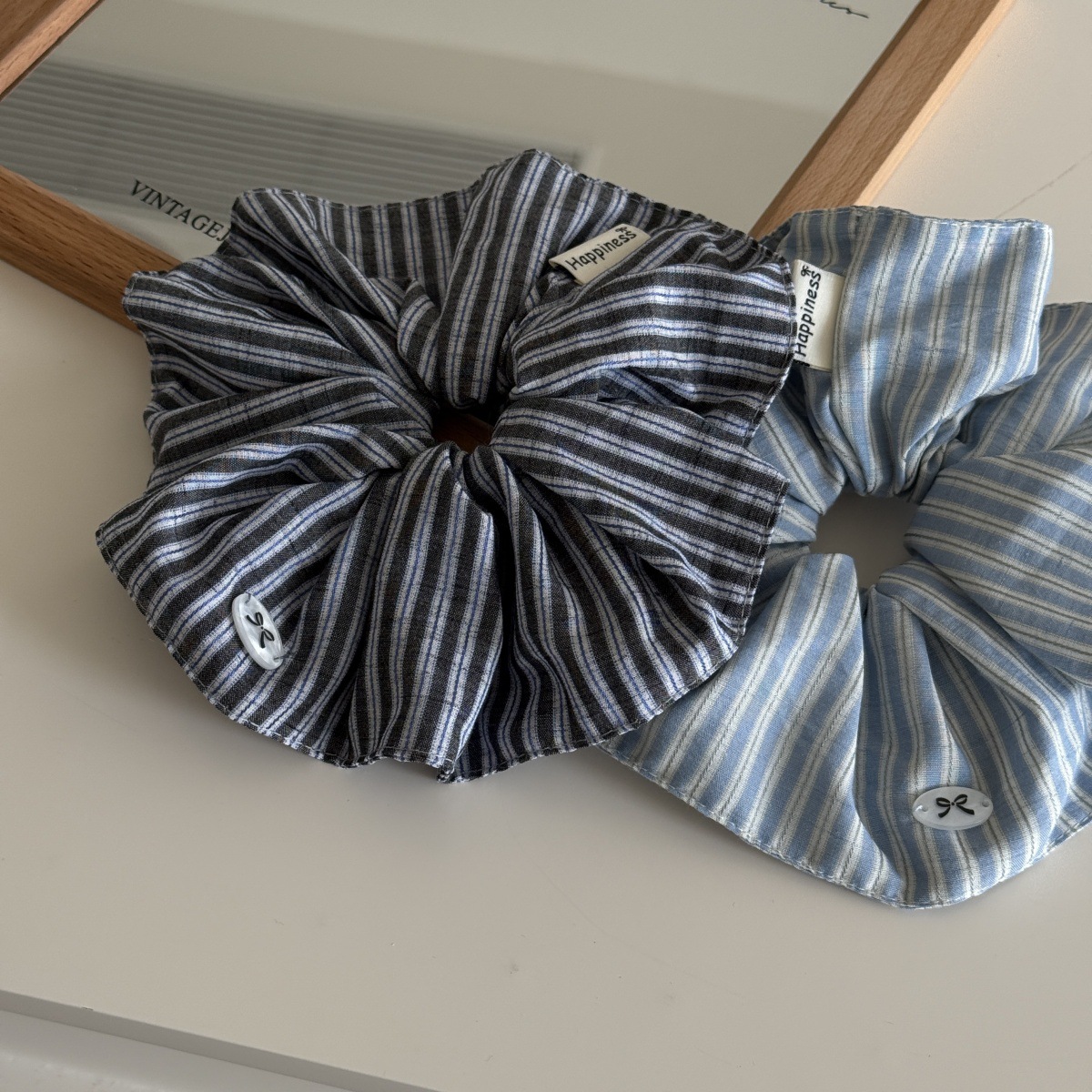 Korea Fashion Stripe Hair Rubb - Silk Tie Striped review and price