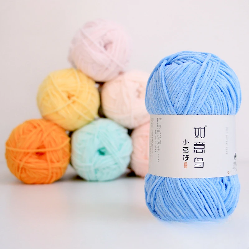 50g/Roll 3mm Thin Chenille Yar - Woven Scarf Blanket review and price